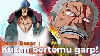 KUZAN KAGET GARP MUNCUL DIHADAPANYA LAGI ( TEKA TEKI SWORD ARMY DIBONGKAR ODA )