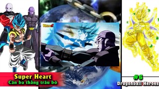 Tiến hóa sức mạnh Super Dragon ball Heroes【Phần 6】Goku + Hit + Jiren chống Super Heart