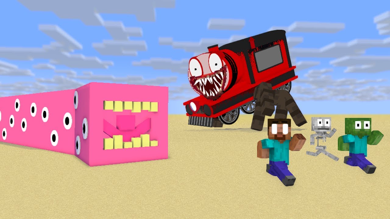 CHOO CHOO CHARLES vs. TRAIN EATER?! (Cartoon Animation) 