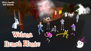 Fika's Family and Friends | Wahana Rumah Hantu | Sakura School Simulator