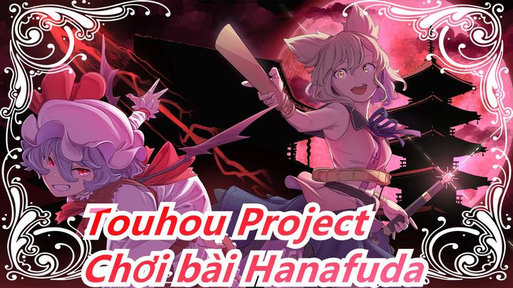 [Touhou Project/Vẽ tay/MAD] Cú và Dơi chơi bài Hanafuda bằng quy tắc tự chế