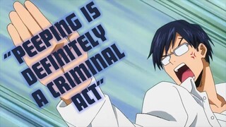 Watchman Iida watching over Class1A | My Hero Academia