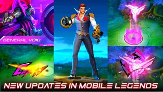 NEW UPDATES - ALPHA SUPERVILLAIN SKIN | REVAMPED SKINS & MORE | MOBILE LEGENDS