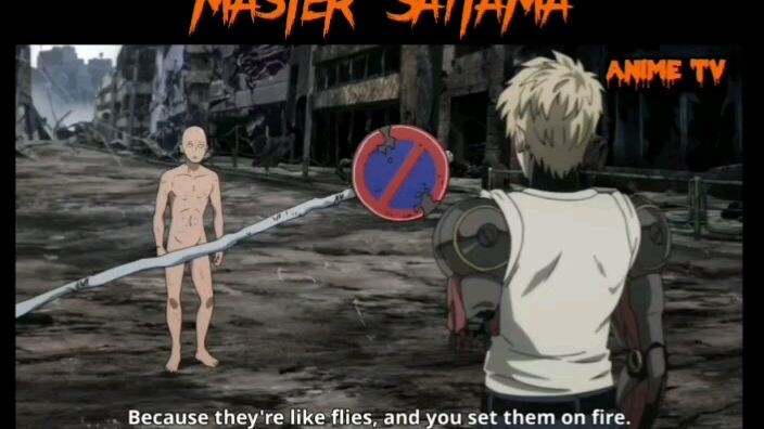 Genos Meet His Master Saitama 👊👊👊