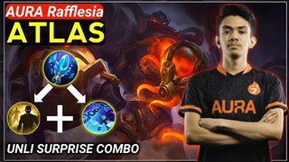 2X MPL PH CHAMPION | AURA Rafflesia | ATLAS Gameplay - Mobile Legends Bang Bang