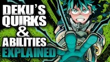 Deku's Quirks & Abilities Explained / My Hero Academia
