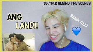 REACTING TO 2GETHER THE SERIES! BEHIND THE SCENES (ang landi sis di ko kaya!) | Sean Gervacio