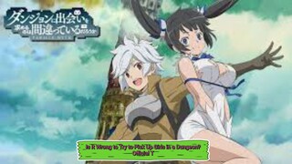 Is It Wrong to Try to Pick Up Girls in a Dungeon? Official Trailer