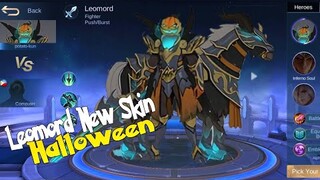 LEOMORD HALLOWEEN SKIN JACK O LANTERN SKIN MOBILE LEGENDS HALLOWEEN SKIN LEOMORD NEW SKIN MLBB NEWS!