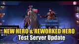 New Hero & Reworked Hero Adjustment - Test Server Update | MLBB