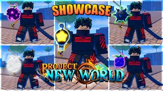 New Upcoming One Piece Game - Devil Fruits Showcase in Project New World