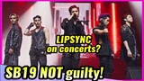 Lip sync sa live concerts? A BIG NO for SB19!