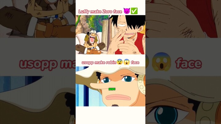 Luffy and Zoro funny moments #onepiece #luffy #zoro #usopp