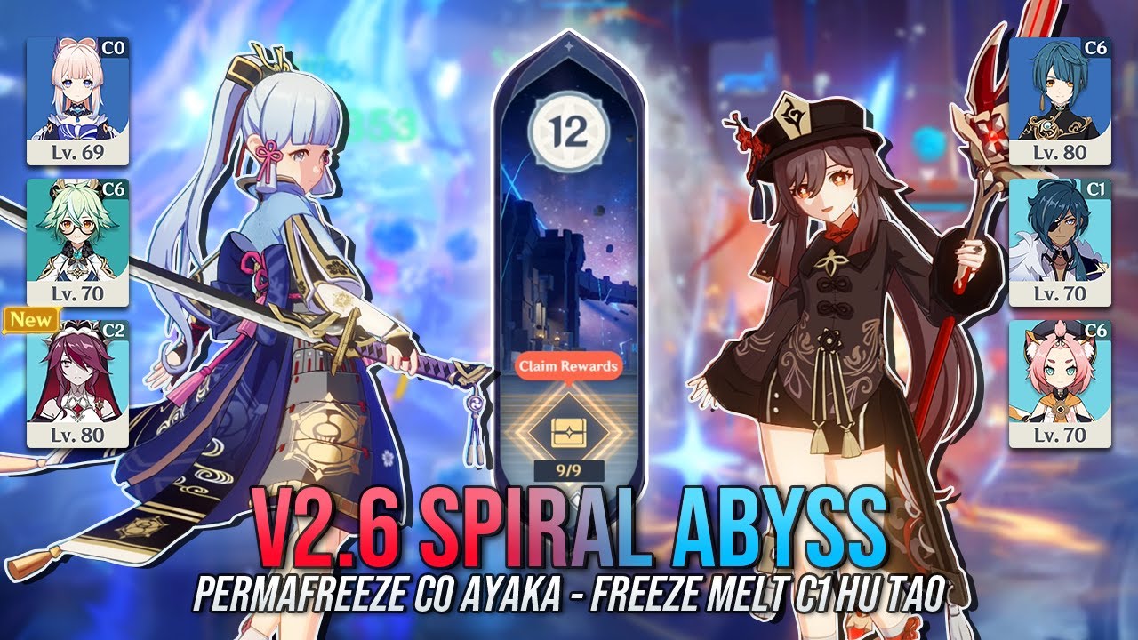 Top 5 Hu Tao team comps for Spiral Abyss in Genshin Impact