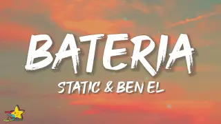 Static & Ben El - Bateria (Lyrics)