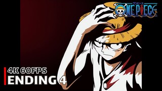 One Piece - Ending 4 【Souchinosuke】 4K 60FPS Creditless | CC