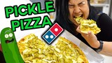 I Tried Domino's Japan PICKLE PIZZA