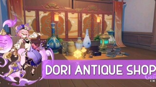 Dori Antique Shop Tutorial Build & Showcase #bestofbest #genshinimpact #sereniteapottips