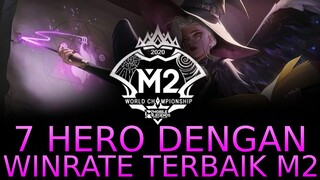 Penentu Kemenangan Tim | 7 HERO Dengan WINRATE TERBAIK M2 Mobile Legends