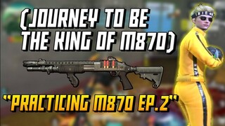 ROS : JOURNEY TO BE THE KING OF M870!"PRACTICING M870 EP 2"!FT.TUKEL,LANGPLAYS