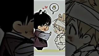 No love zone Chibis 💓 | BL 🏳️‍🌈 #shorts #yaoi #boyslovewebtoon #manhwa #viral #bl #edit #blmanhwa