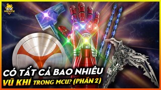 CÓ TẤT CẢ BAO NHIÊU VŨ KHÍ TRONG MCU?(PHẦN 2) | meXINE