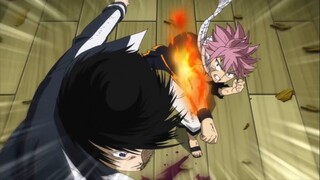 Fairy Tail Natsu V.S Zeref Part - 3 || Natsu Fights Zeref In Fairy Tail Guild Hall .