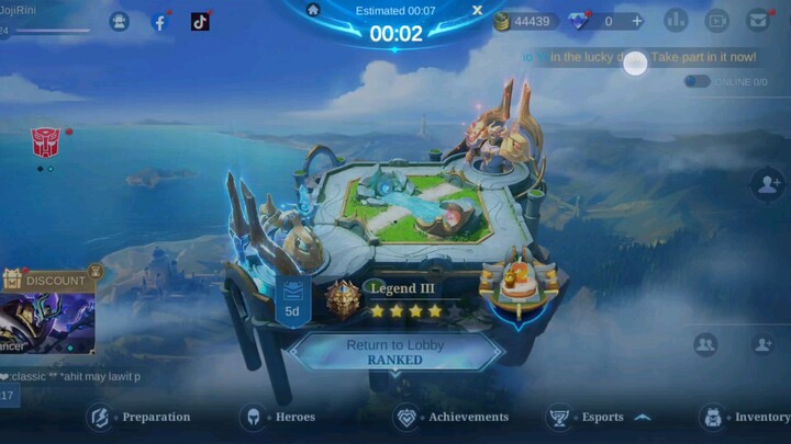 MOBILE LEGENDS -RANK GAME -LOCAL NO.1 PHARSA