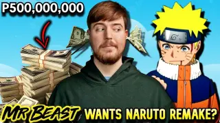 MR.BEAST GAGASTOS NG P500 MILLION PISO PARA SA NARUTO REMAKEðŸ˜±?! | Naruto 20th Anniversary Remake