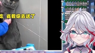 Japanese natural little sister watching "Famous scene of animals being caught stealing food"