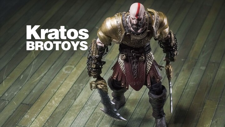 Kem che khuyết điểm có độ chính xác cực cao? Tuyển dụng Studio Brotoys God of War Kratos [Chơi và ch