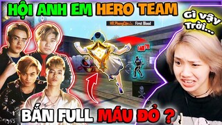 SOLO CÂN 4 " HỘI ANH EM HERO TEAM " ? Ruby Bất Ngờ Với Trình Độ Full Máu Đỏ...