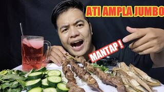 SATE ATI AMPLA JUMBO DAN LALAPAN, ENAKNYA GAK ADA LAWAN !!