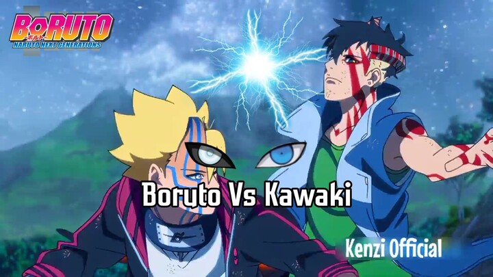 Boruto Vs Kawaki Fight Moment Badas