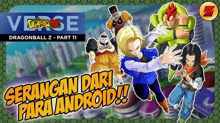 CERITA DRAGONBALL Z - DRAGONBALL Z PART 11 - SERANGAN DARI PARA ANDROID!!