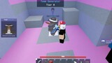 I Can't hit Him is He Hacking? (Roblox Bedwars)