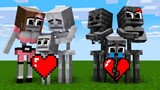 Monster School : Baby Zombie and Mother's Clock From Wither Black - Sad Story - Minecraft Animation