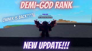 DEMI-GOD RANK + STATS & NEW EVENT UPDATE!!! | One Punch Man: Destiny