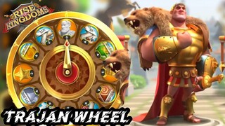 Rise of kingdoms - Spinning Trajan & YSS Wheel of Fortune Leadership SOC