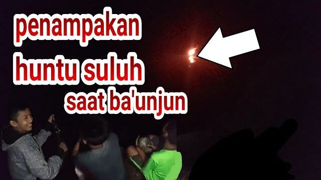 penampakan hantu suluh saat memancing ikan