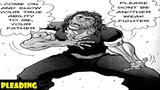 Yujiro ask Baki to be serious in the fight