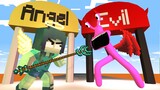 Monster School: Destiny run challenge - Rainbow Friends Pink Sad Story | Minecraft Animation