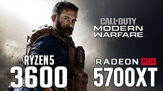 Call of Duty Modern Warfare 2019 on Ryzen 5 3600 + RX 5700 XT 1080p, 1440p benchmarks!