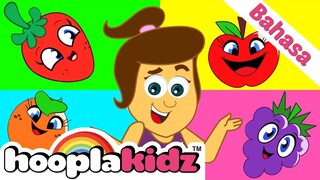 5 Buah Buahan Lucu | 5 Cute Fruits | HooplaKidz Bahasa | Lagu Anak Anak & Lainnya