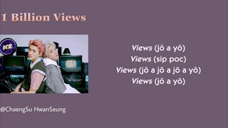 [Phiên âm tiếng Việt] 1 Billion Views - EXO-SC (Sehun & Chanyeol) (Feat. Moon)