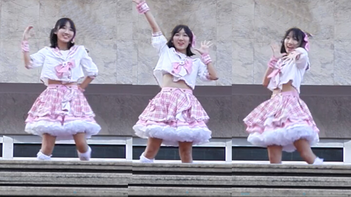 She put on an idol uniform to save her school from bankruptcy