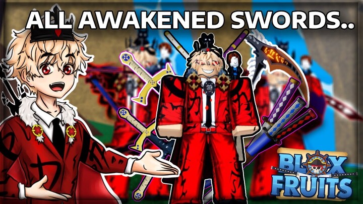 I Awakened EVERY SWORDS in game... ( Blox Fruits )