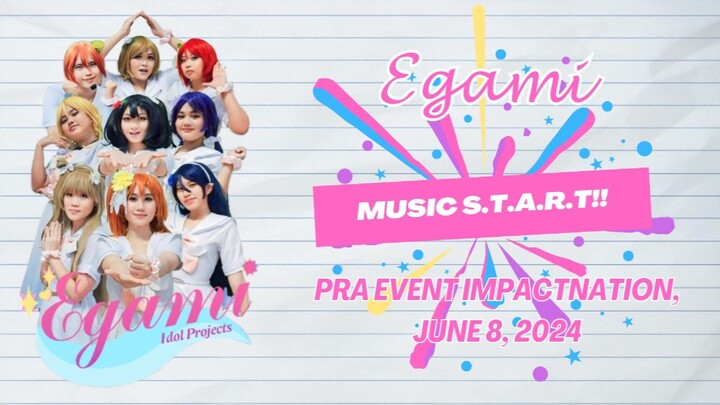 【PERFORM🎥】µ's - Music S.T.A.R.T!! (Covered by EGAMI)