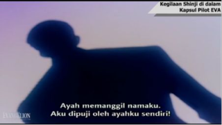 Neon Genesis Evangelion - Eps 16 Kegilaan Shinji di dalam Kapsul Pilot EVA