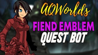 AQW - FIEND EMBLEM Bot - Controlling The Fiends Quest Bot | Grimoire 3.8+ PRO v1.7.8